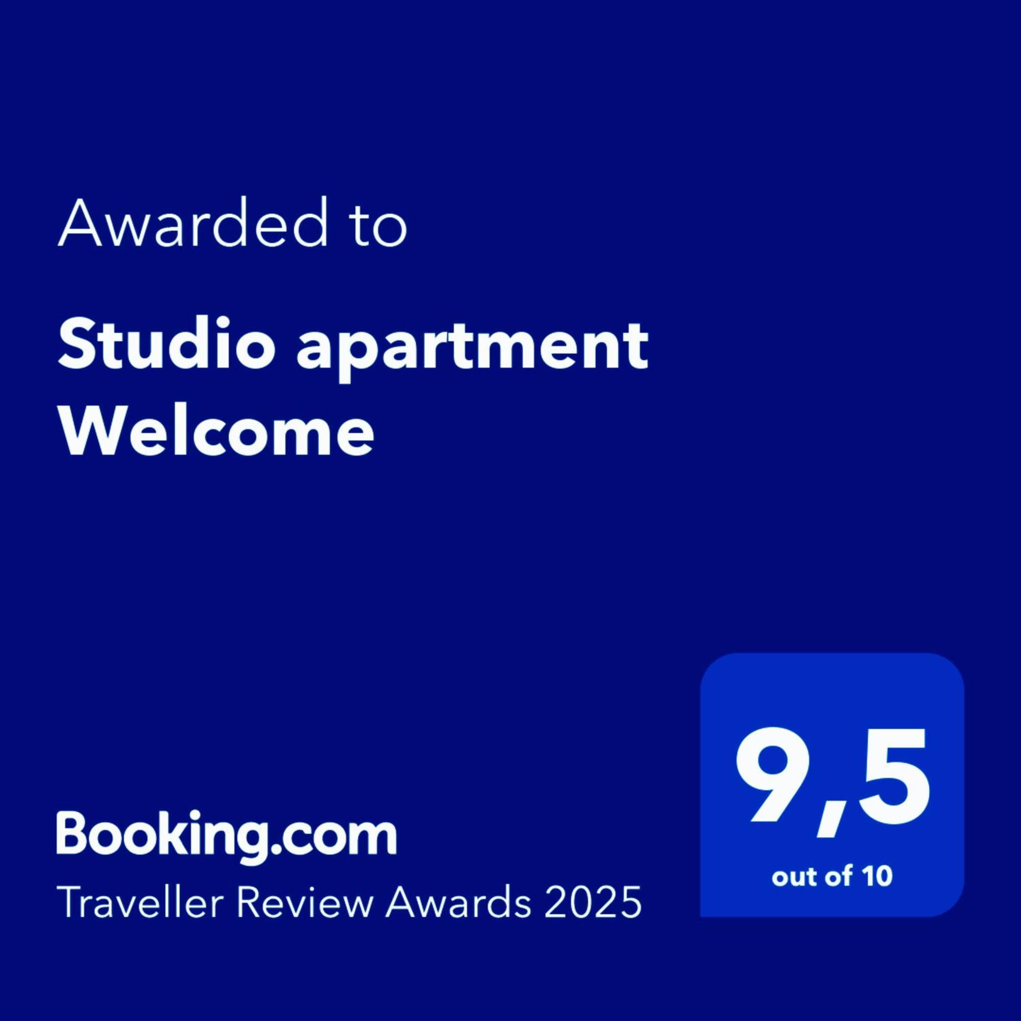 Studio Apartment Welcome Bar Dış mekan fotoğraf